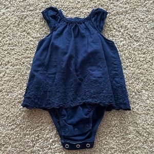 Dark blue onesie/dress